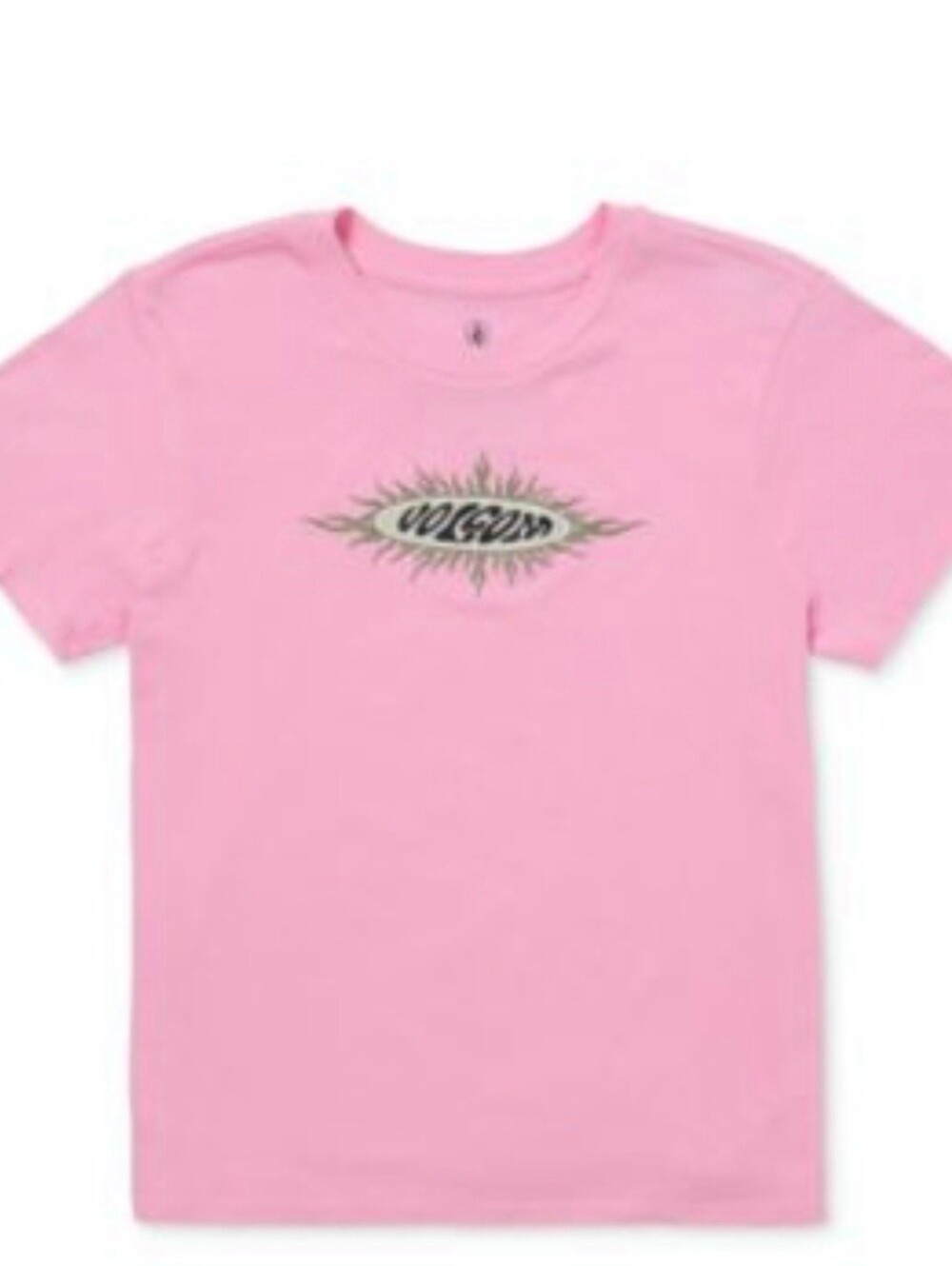 NWOT Juniors/girls L 14 Light Pink Volcom Baby Tee